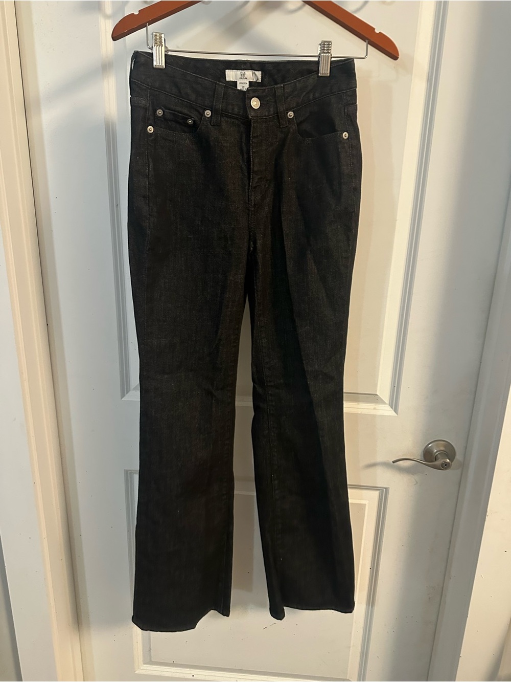 GAP Black Wide-Leg Jeans